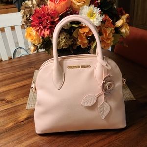 Christian Siriano pink crossbody handbag